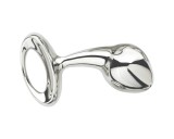 Njoy M - közepes fém anál plug (ezüst)