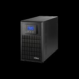 NJOY Szünetmentes  3000VA - Aten Pro 3000 (4 Schuko, USB/RS-232, On-line, szinuszhullám, generátor támogatás, Eco mód)