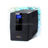 Njoy UPS 800VA Schuko Horus Plus 800 Vonali-interaktív (PWUP-LI080H1-AZ01B)
