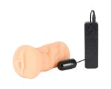 NMC Easy Job Ruth - vibráló, élethű műpunci (natúr)