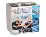 NMC Louisiana Lounger - szexgép beépített vibrátorral (fekete)