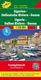 No 4. - Liguria: Olasz Riviéra - Genova Top 10 autótérkép - f&b AK 0608