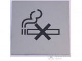 No name Alumínium, öntapadós információs tábla, nem dohányzó szimbólum