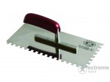 No name Glettelő fogazott, INOX E6, 130x280mm (042101-0067)