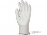 No name Tenyéren mártott szerelőkesztyű 7-es méret, fehér