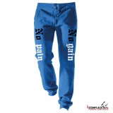 No pain no gain - Kék melegítő nadrág prémium (S-es méretben rendelhető)