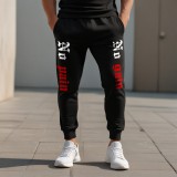 No pain No gain melegítő nadrág (fekete)