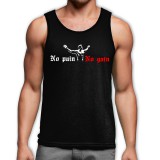 No pain, no gain trikó - fekete