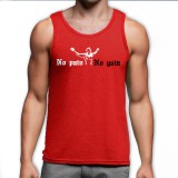 No pain, no gain trikó (piros)