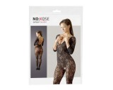 NO:XQSE - Virágos cicaruha - fekete (S-L)