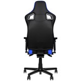 noblechairs EPIC Compact PC gamer szék Párnázott ülés Fekete, Kék