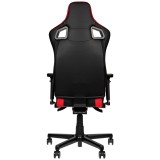noblechairs EPIC Compact PC gamer szék Párnázott ülés Fekete, Vörös