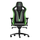 Noblechairs EPIC Sprout Edition max. 120 kg, 4D kartámasz fekete-zöld gamer szék