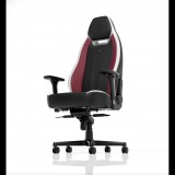 noblechairs LEGEND PU Bőr gaming szék Fekete/Fehér/Piros (NBL-LGD-GER-BWR) (NBL-LGD-GER-BWR) - Gamer Szék