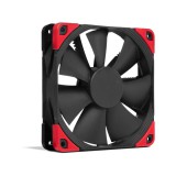 Noctua NF-F12 PWM chromax.black.swap nyomásoptimalizált ventilátor, 12 cm, Focused Flow keret, cserélhető rezgéscsillapítók, fekete - NF-F12-PWM-CH-BK-S