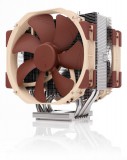 Noctua NH-U14S TR5-SP6 számítógépes hűtőrendszer Processzor Hűtő 14 cm Világosbarna 1 db