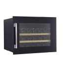 NODOR Beépíthető borhűtő NorCare V-28 BK fekete