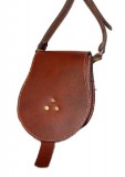 Női bőr válltáska, oldaltáska, tarsoly-féle