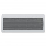 Noirot E184117 Radiance H 2000 BL elektromos hősugárzó panel, 2000 W, IP24 védettség, beépített termosztát LCD kijelzővel, fali kivitel