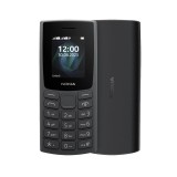 Nokia 105 (2023) mobiltelefon, dual sim, fekete, kártyafüggetlen, magyar menüs