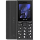 Nokia 105 Dual Sim fekete (black) Model 2024 kártyafüggetlen mobiltelefon