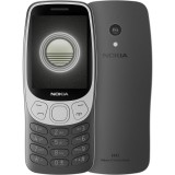 Nokia 3210 4G (2024) mobiltelefon, dual sim, fekete, kártyafüggetlen, magyar menüs
