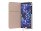 Nokia 5.1 Plus Entertainment Flip cover tok, bézs