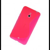 Nokia Lumia 1320, TPU szilikon tok, S-line, pink (58965) - Telefontok