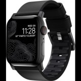 Nomad Active Strap Pro 45mm Apple Watch Szíj - Fekete (NM1A41BNW0)
