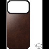 Nomad Magnetic Leather Back Rustic Brown (Horween) iPhone 17 Pro Max MagSafe tok (NM014384858)