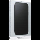 Nomad Modern Leather Folio iPhone 15 Pro Max flip tok, fekete (NM01632085)