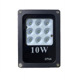 Noname 10W SMD LED Speciális reflektor fényvető hideg fehér SLIM Kültéri spotlámpa IP66 - L