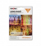 Noname 20 LEDes üvegdugó fényfüzér 2m elemes 625458