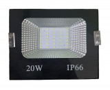 Noname 20W SMD LED reflektor fényvető hideg fehér SLIM Szabadtéri spotlámpa IP66