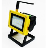 Noname 30W Hordozható Led reflektor akkumulátoros négyzetes - 701s