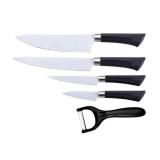 Noname 4+1 késkészlet kerámia hámozóval - TD-6676