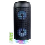 Noname 4" x 2 Bluetooth LED hangszóró Akkus,Mp3,Rádió,USB, TF/micro SD kártya, AUX - KTS-1180