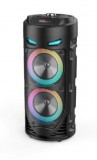 Noname 4" x 2 Bluetooth LED hangszóró Akkus,Mp3,Rádió,USB, TF/micro SD kártya, AUX - ZQS-4239