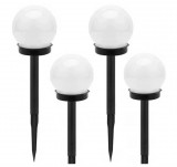 Noname 4db Vezeték nélküli Napelemes LED lámpa kerti lámpa fényérzékelős