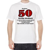 Noname 50 éves - Tréfás póló