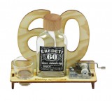 Noname 60. Születésnapra pálinkás zenélő szett 0,1l - Tréfás Pálinkás szett