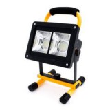 Noname 60W Napelemes Hordozható 84+8 Led reflektor akkumulátoros - W864B