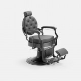 Noname ANTIQUE fekete-fekete barber/férfiszék