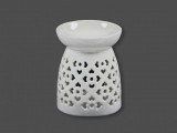 Noname Aromalámpa fehér áttört 12cm 144336