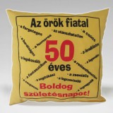 Noname Az örök fiatal 50 - Tréfás párna