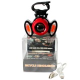 Noname Bicikli fém első led lámpa XML-T6 + 2 Q5 Led 4 Mód USB újratölthető - BL-658-T6