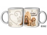 Noname Bögre B392 Cocker spaniel kutya - Állatos bögre