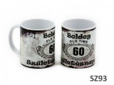 Noname Bögre Boldog 60. Születésnapot Old Time 3dl SZ93 - Szülinapos bögre