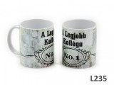 Noname Bögre Legjobb Kollége No.1 3dl L235 - Ajándék bögre