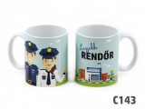 Noname Bögre Legjobb rendőr 3dl C143 05279 - Ajándék bögre